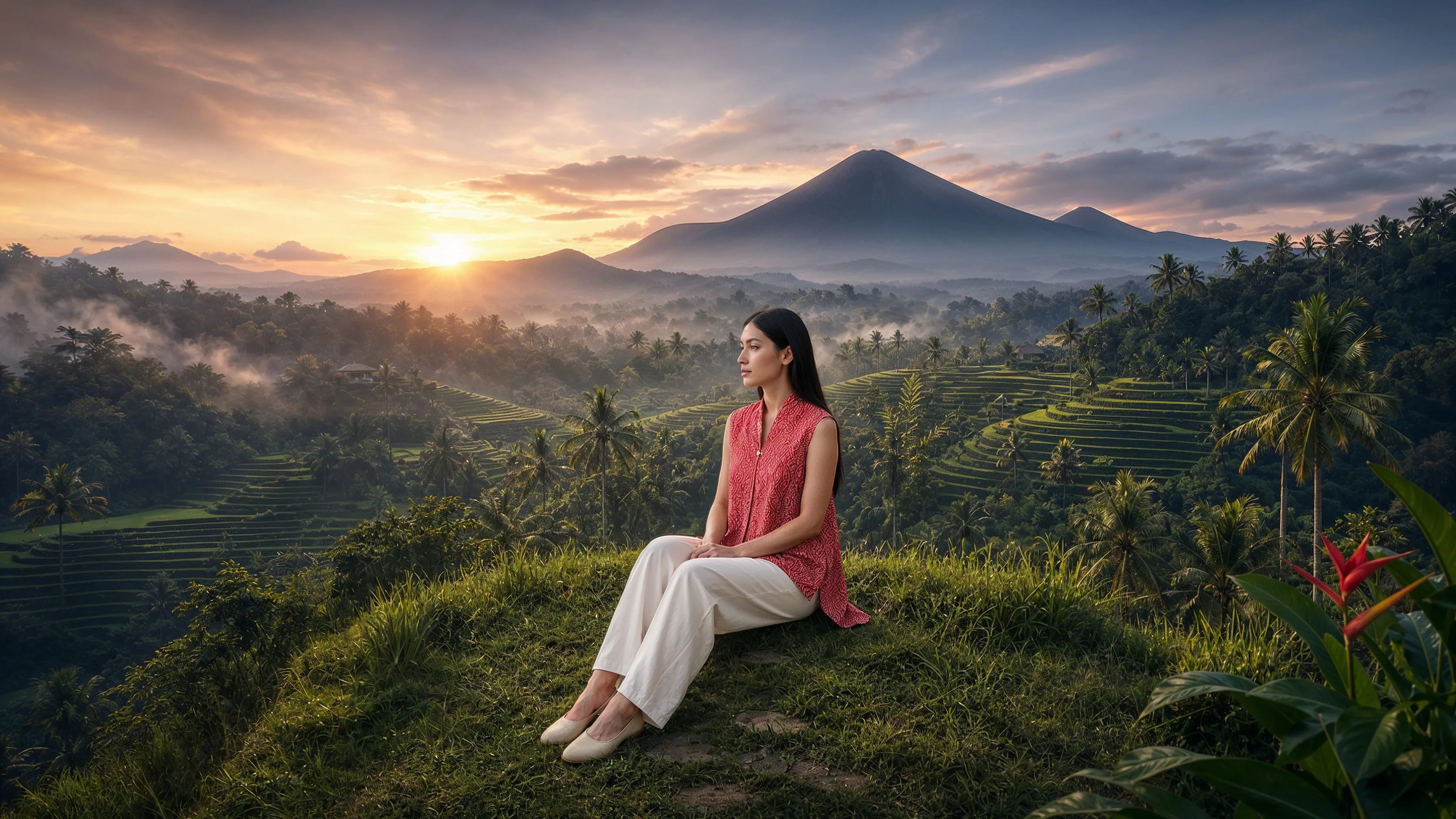 Batik Nahla di alam Indonesia